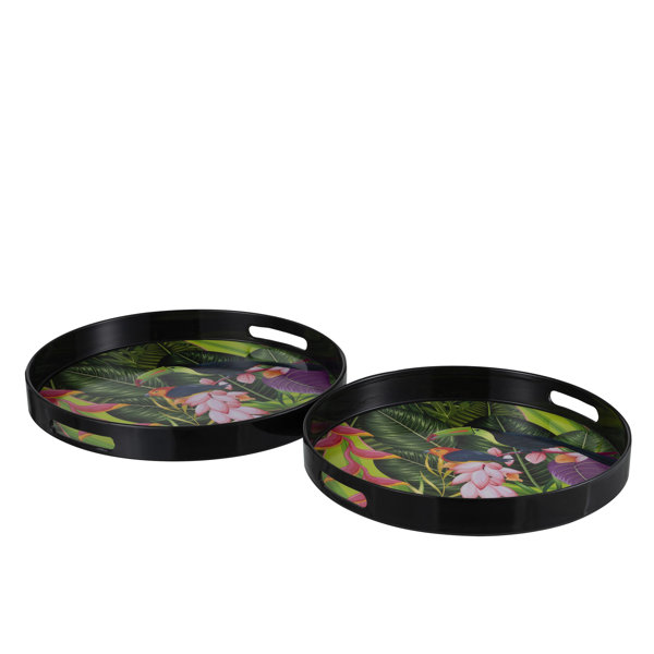 Sansibar Home 2-tlg. Serviertablett-Set Margate | Wayfair.de